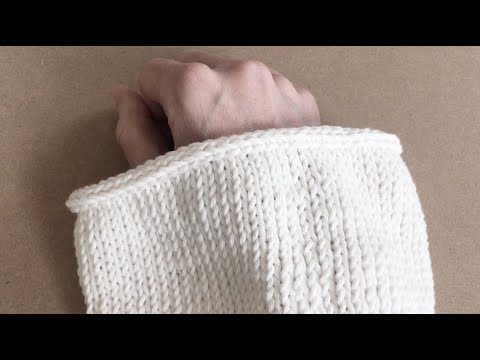 Видео: Закрытие петель шнуром I-CORD с 3 стежками по кругу без сдвига/без сдвига