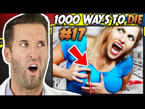 Видео: ВРАЧ смотрит на самые глупые травмы из 1000 Способов умереть #17