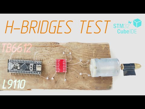 Видео: ⚙️H-мост TB6612 и L9110 (тесты и подключение к STM32)