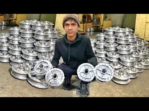 Видео: How Motorcycle Wheel Hubs Are Made|Как изготавливаются ступицы колес мотоциклов|