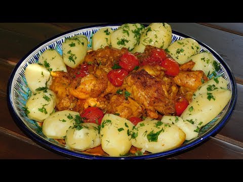 Видео: Шикарное ВТОРОЕ ИЗ КУРИЦЫ. Обед из курицы на второе.