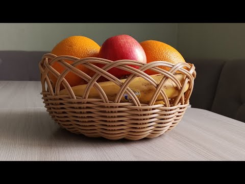 Видео: Фруктовница из трубки. Мастер- класс