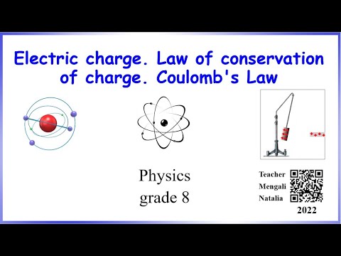 Видео: Электрический заряд  Закон сохранения заряда  Закон Кулона // Физика 10 класс
