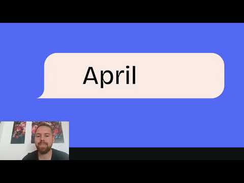 Видео: Месяцы в немецком языке / немецкий язык