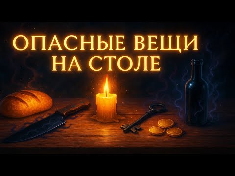 Видео: Опасные вещи на столе