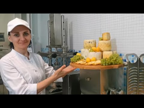 Видео: Авторский Региональный Сыр Леггеро с добавками : Фисташка, Пармезан / Сыроварня Маджио (Maggio Chef)
