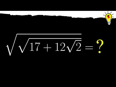 Видео: Найти значение выражения // Тройной арифметический квадратный корень