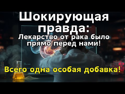 Видео: Шокирующее открытие Рак парализуется этой добавкой! Он никогда к вам не приблизится!