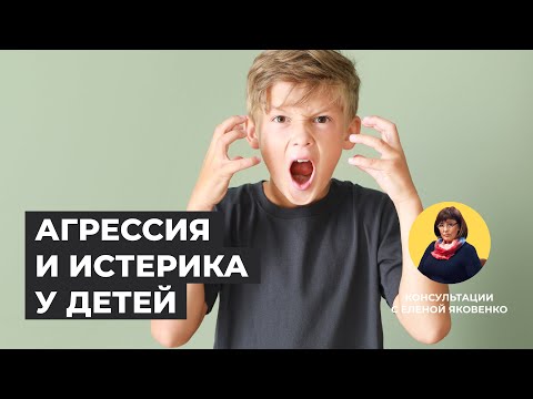 Видео: Как справиться с детской агрессией и истериками? | Консультации с Еленой Яковенко