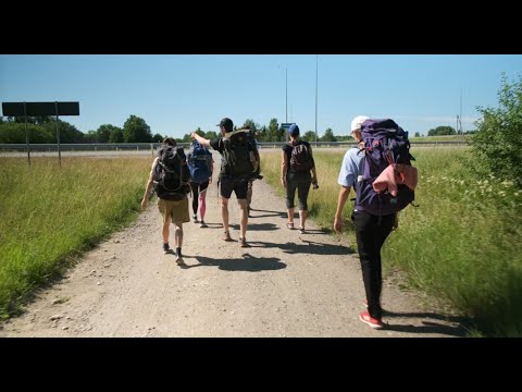Видео: Hiking in Estonia: from Loksa to Tapa I Поход "Встреча с Писанием"
