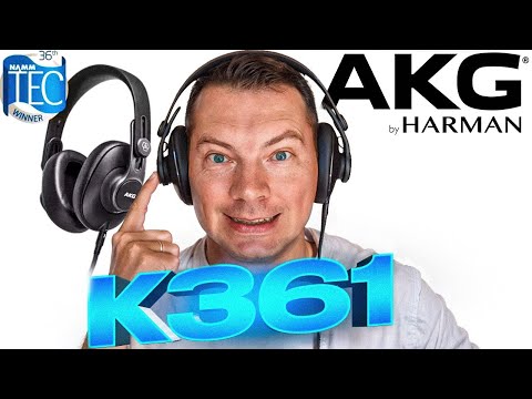 Видео: Наушники AKG K361: Обзор, распаковка, звук, опыт, сравнение.