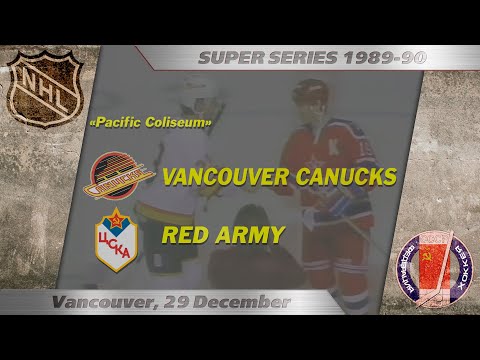 Видео: Суперсерия 1989-90. ЦСКА - «Ванкувер Кэнакс». Комментирует Евгений Майоров