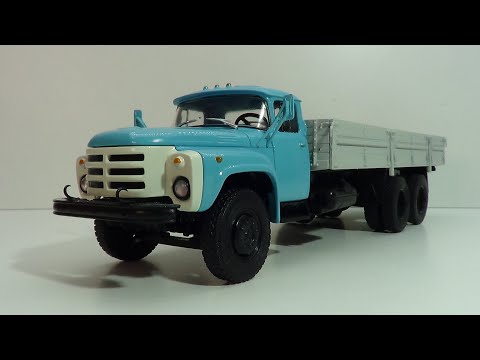 Видео: Легендарные грузовики СССР №41 ЗиЛ-133ГЯ масштаб 1:43 MODIMIO