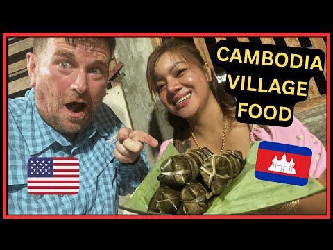 Видео: Готовим липкие рисовые роллы в камбоджийской деревне 🇰🇭