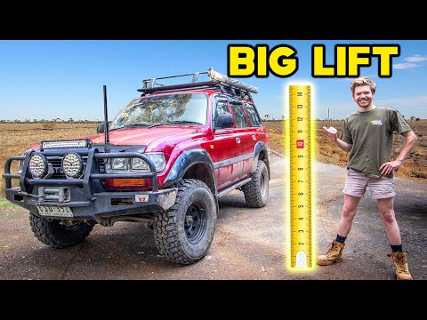 Видео: LAND CRUISER СТАНОВИТСЯ ОГРОМНЫМ! НОВЫЙ ЛИФТ, ШИНЫ, КОЛЕСА И ПОЛНЫЙ ПРИВОД ГОТОВ К ПУТЯМ