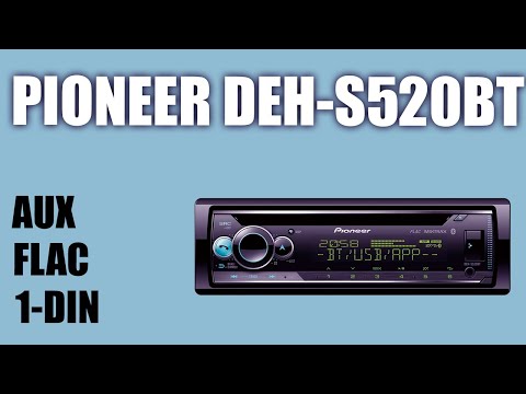 Видео: Автомагнитола Pioneer DEH-S520BT