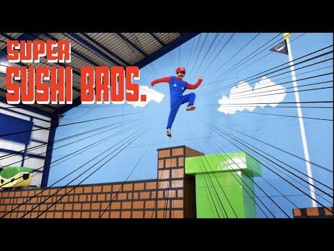 Видео: Я вошел в мир братьев Супер Марио