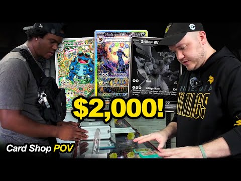 Видео: Я потратил 2000 долларов на современные карты Pokemon Chase! | Точка зрения магазина карточек Pok...