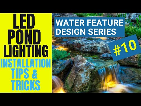 Видео: Советы и рекомендации по освещению пруда | Серия «Дизайн водных объектов» 10