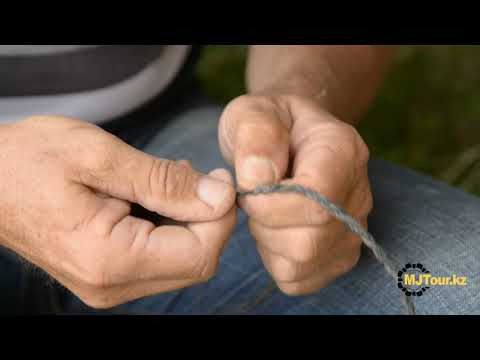 Видео: Как сплести шнур из конского волоса?
