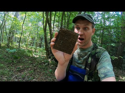 Видео: Обнаружил под землей КВАДРАТ, когда понял что это - РАДОСТИ не было предела!