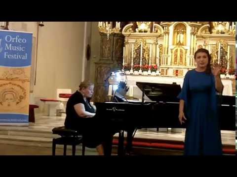 Видео: Minkov, Landscape - Минков, Пейзаж - Yulia Matochkina, mezzo-soprano - Larissa Gergieva, piano