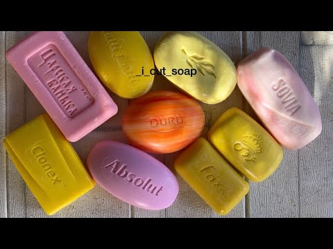 Видео: ASMR cutting dry soap/ soap carving/ relax video/ резка сухого мыла