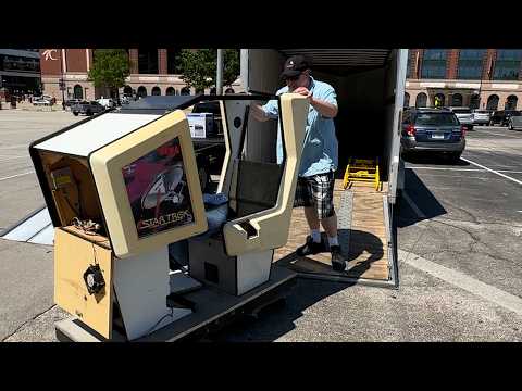 Видео: Аркадная игра SEGA Star Trek Cockpit 1982 года «Спасение от катастрофы: Часть 1»