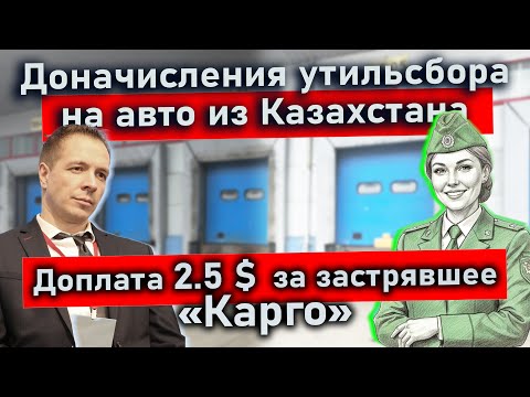Видео: Разбор доплат за "КАРГО" и Утильсбора на авто из Казахстана.