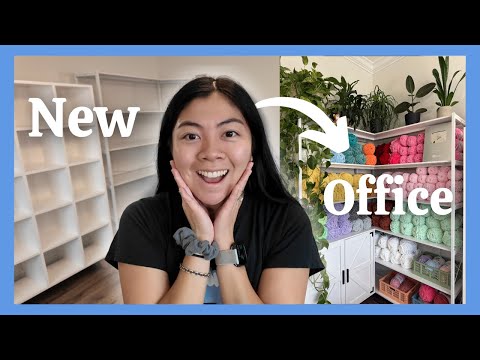 Видео: Обустройте мой новый офис вместе со мной! 📦 Распакуйте, переставьте вещи и обустройтесь вместе со...