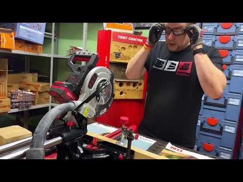 Видео: Пила торцовочная аккумуляторная бесщёточная P.I.T. PMS20H-210A