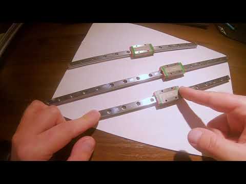 Видео: Китайская подделка рельс HIWIN из магазина Aliexpress