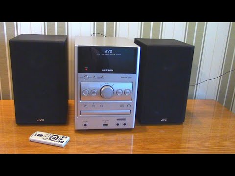 Видео: Old Micro component system JVC UX G38  Music center Музичний центр JVC UX-G38