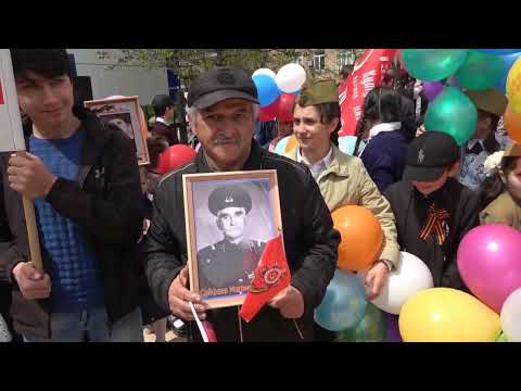 Видео: Бессмертный полк 2022 в Курахском районе