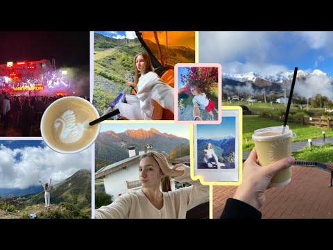 Видео: Путешествую одна🏃‍♀️‍➡️, живу в горах, катаюсь на канатной дороге. Моя удивительная жизнь💓💓💓