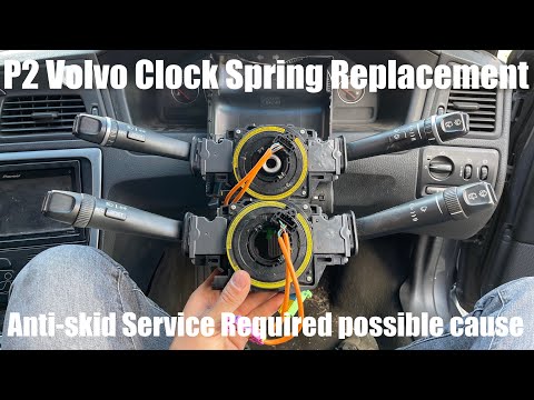 Видео: Подушки безопасности Volvo P2 с часовой пружиной временно отключены. Возможное решение проблемы. ...