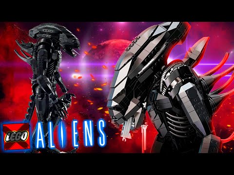 Видео: "LEGO" ALIEN - ОХРЕНЕННЫЙ КСЕНОМОРФ ( из фильма "ЧУЖОЙ" )