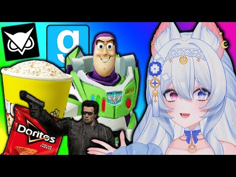 Видео: Реакция Юэхо на забавные моменты в Garry's Mod от VanossGaming