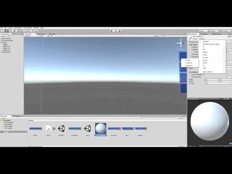 Видео: Как сделать игру на Unity 5 #28   Стартовое меню в игре