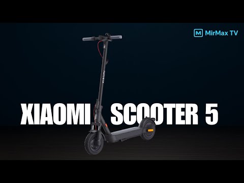 Видео: XIAOMI Scooter 5 E-Scooter распаковка и обзор!