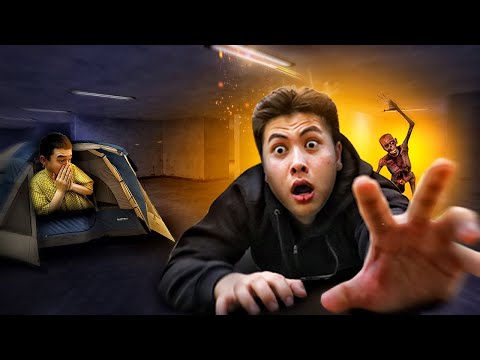 Видео: 1 ТҮН ПОДВАЛДА ПАЛАТКЫДА! **БАРЛЫҒЫ БЕКЕР!**