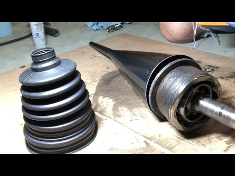 Видео: Установить CV boot с воронкой?