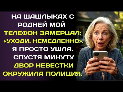 Видео: Пришло СМС “Уходи немедленно!”   и в тот же миг я заметила, что все смотрят только на меня…