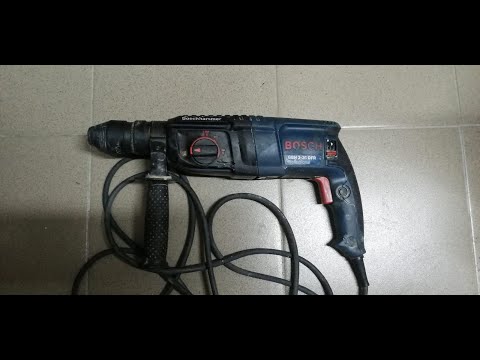 Видео: Замена якоря (ротора) перфоратора GBH 2-26