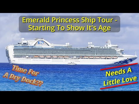 Видео: Экскурсия по всему лайнеру Emerald Princess — нужно ли обновление?