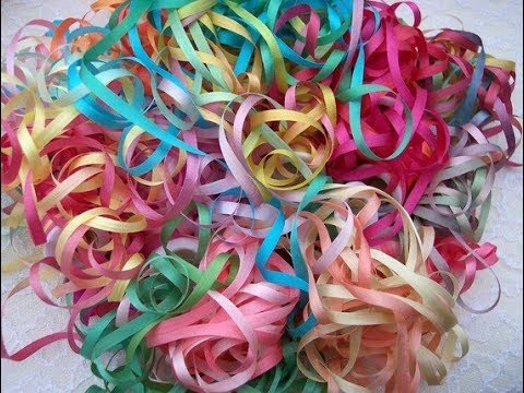 Видео: 🎨 Как покрасить ленты для вышивки / How to paint ribbons for embroidery
