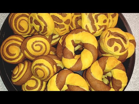 Видео: Кулуракья дихрома (печенье двухцветные - ванильно-шоколадные) / Греческая кухня / Просто и вкусно 😋