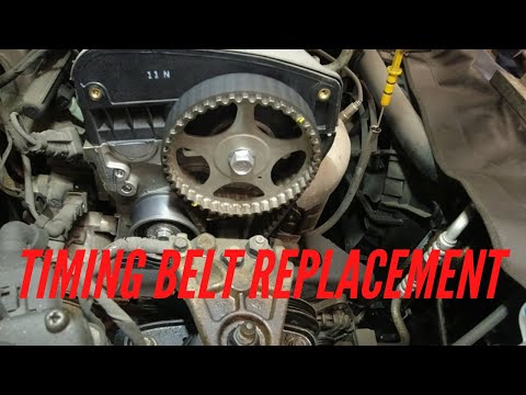 Видео: Замена ремня ГРМ Hyundai Elantra