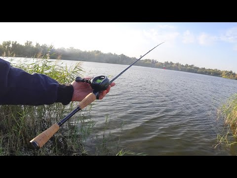 Видео: Кастинговый спиннинг TSURINOYA Pro Flex 2. Мультипликаторная Катушка Shimano Curado. Первые забросы.