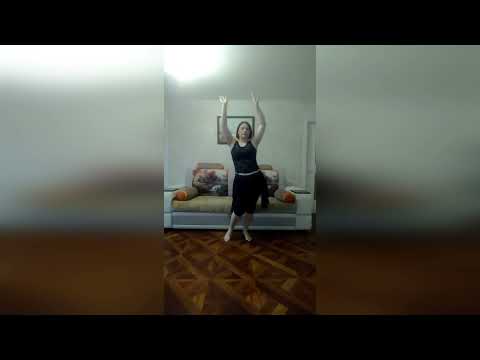 Видео: Восточный танец упражнение 5, пластика